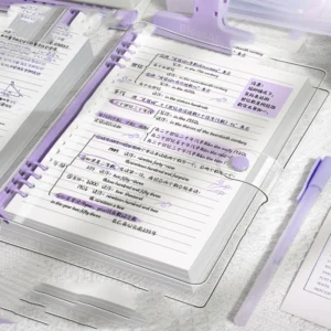 Transparent A5 Notebook