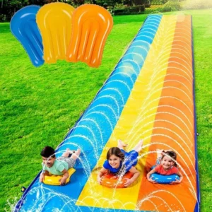 Triple Lane Water Slide