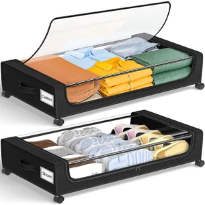 Rolling Under-Bed Storage Bins