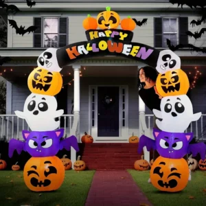 8FT Halloween Pumpkin Arch